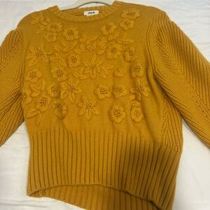 Jason Wu Mustard Yellow Women's Sweater
